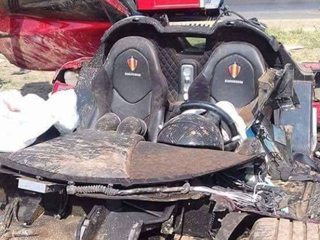 Espectacular accidente de un Koenigsegg CCX Custom Vision valorado en 1,2 millones de euros 2