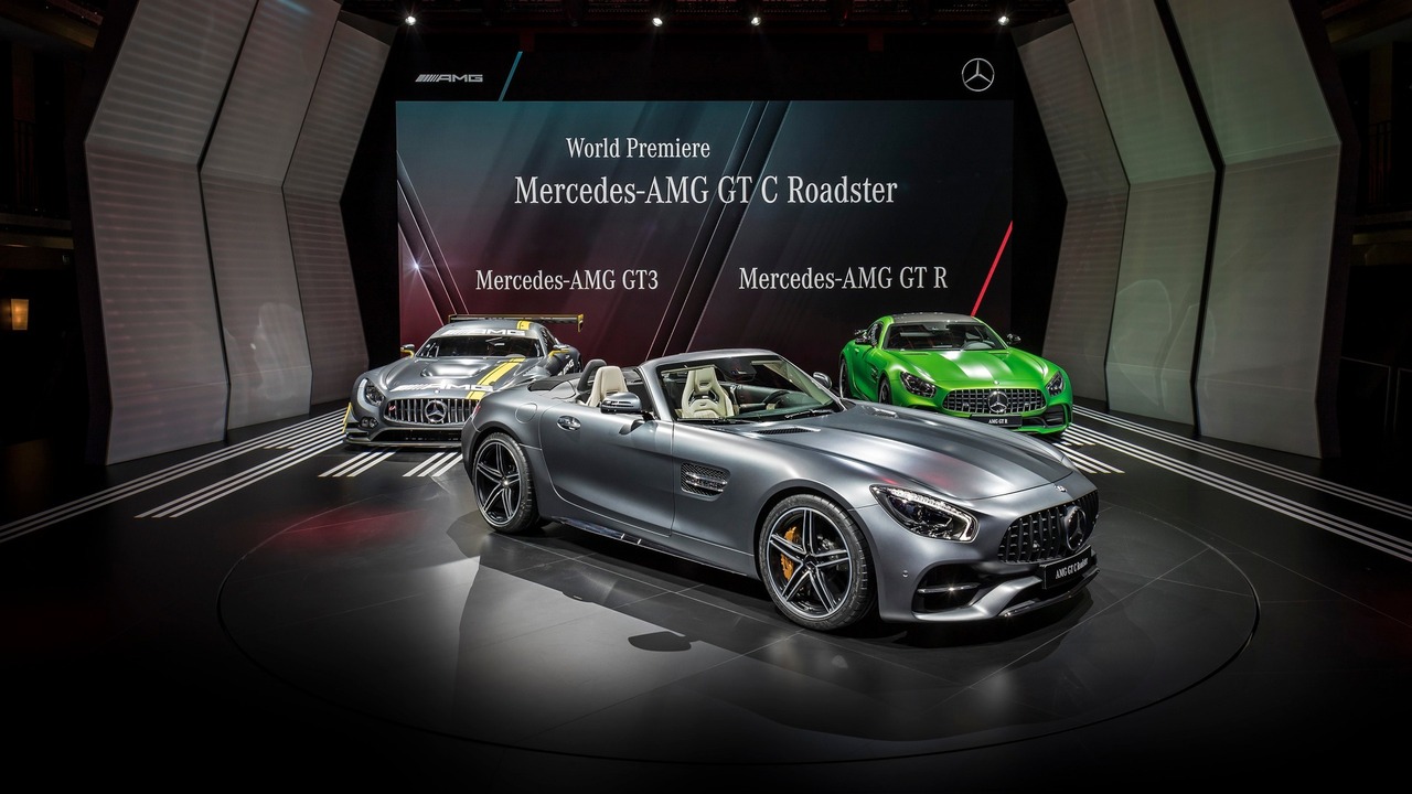 Mercedes AMG GT C Roadster: más potente y veloz que el AMG GT S, y descapotable