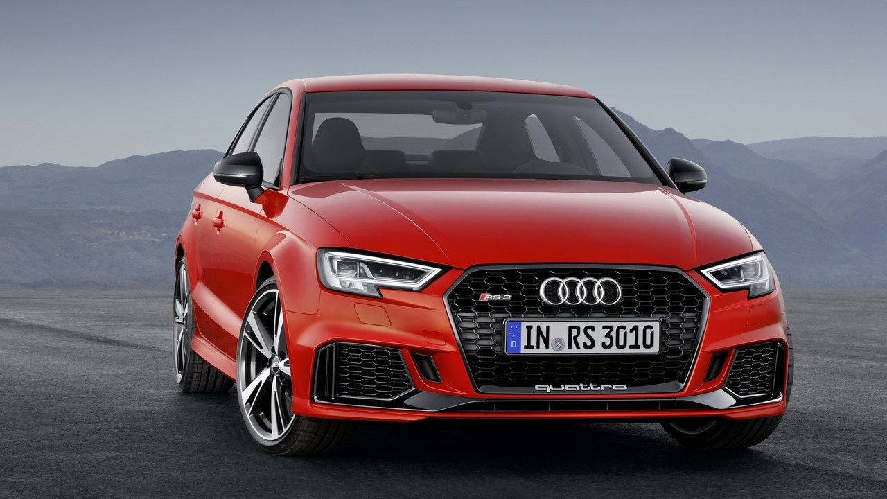 Oficial: Audi RS3 Sedán, 400 caballos en cuatro puertas