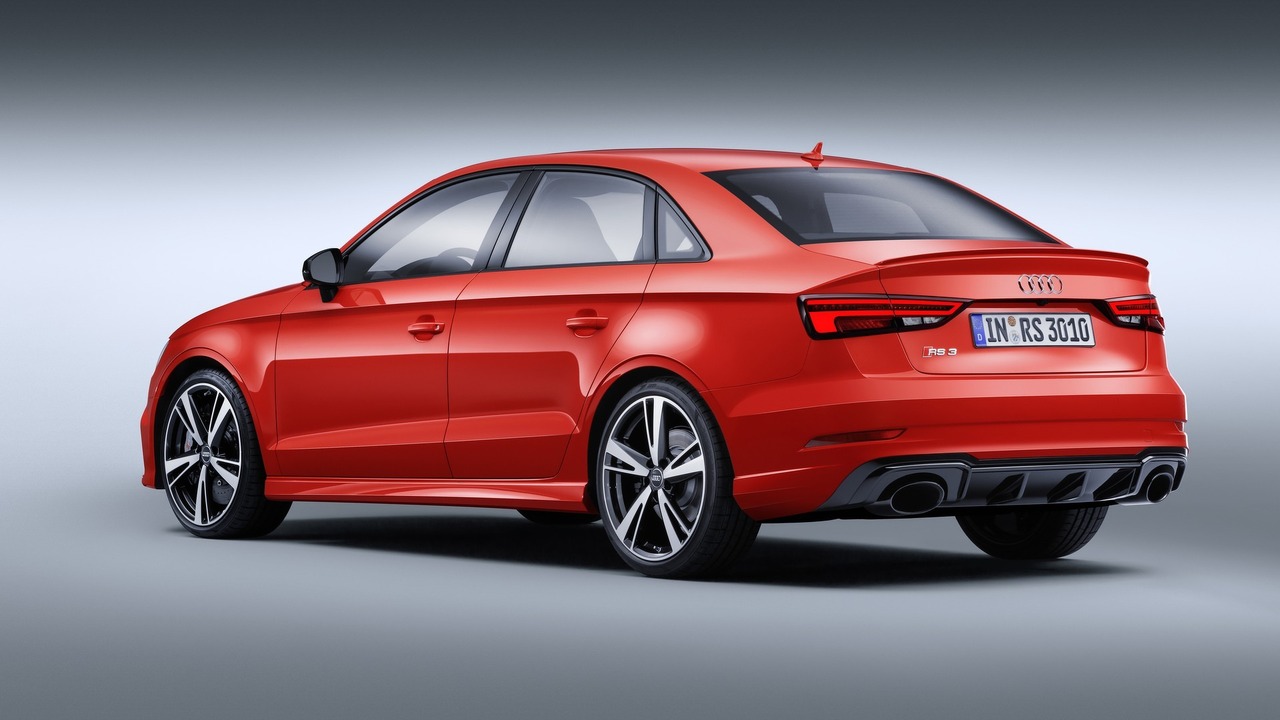 Oficial: Audi RS3 Sedán, 400 caballos en cuatro puertas