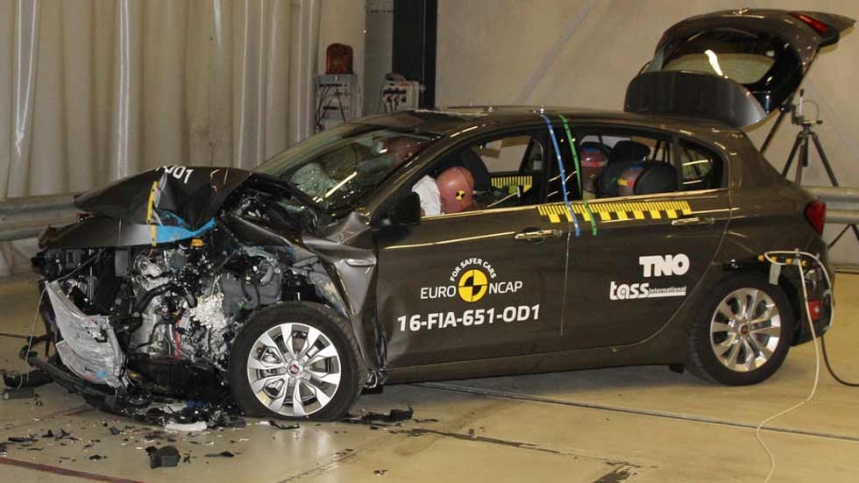 El Fiat Tipo se estrella en la EuroNCAP: Obtiene tres estrellas