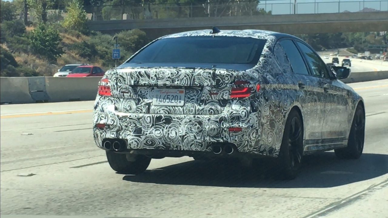 Fotos espía del nuevo BMW M5, ¡en movimiento!