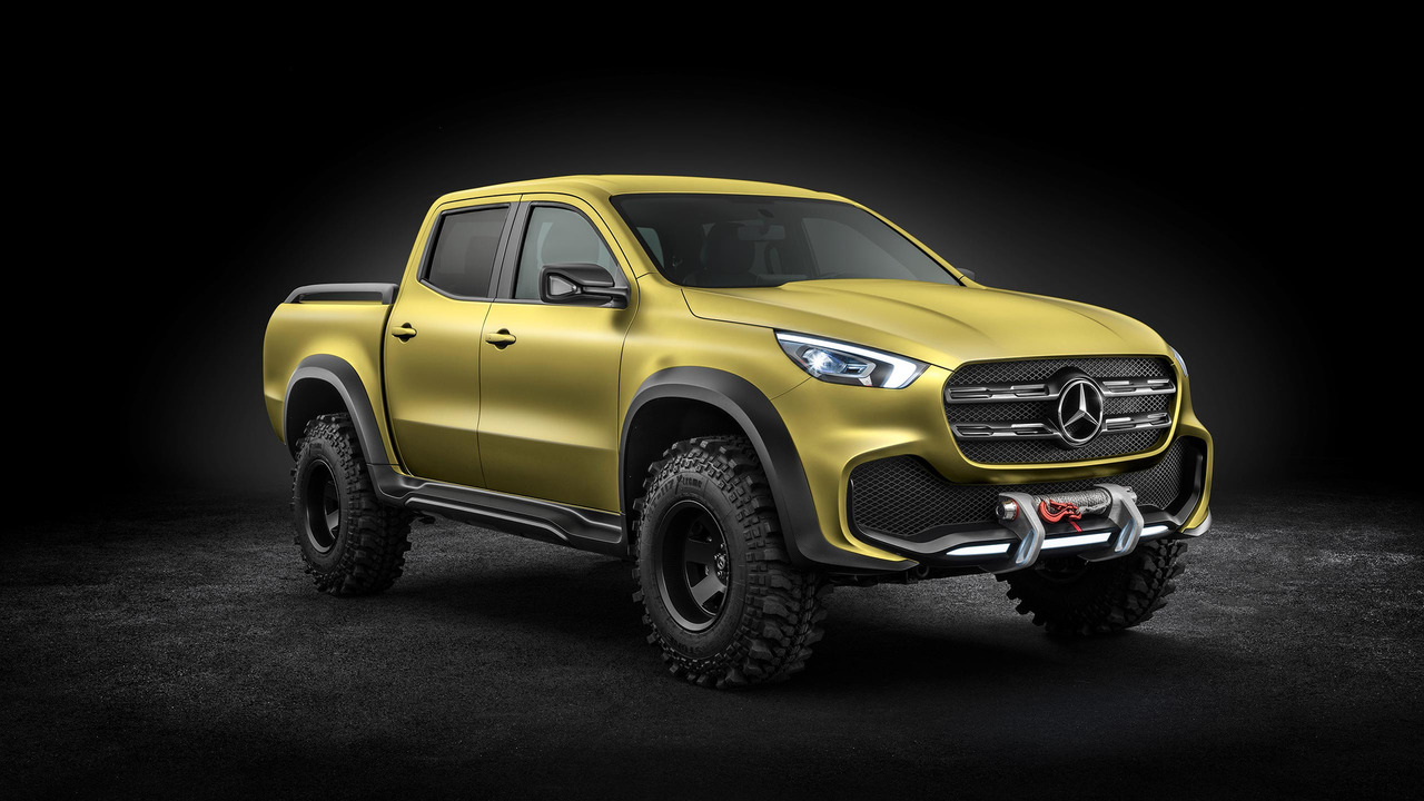 Mercedes Concept Clase X: llega el pick-up de la marca alemana