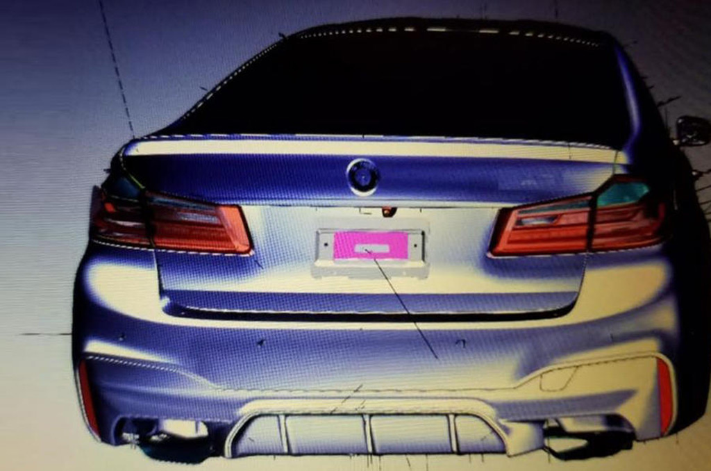 Nuevo BMW M5: se filtran bocetos que podrían ser oficiales 2