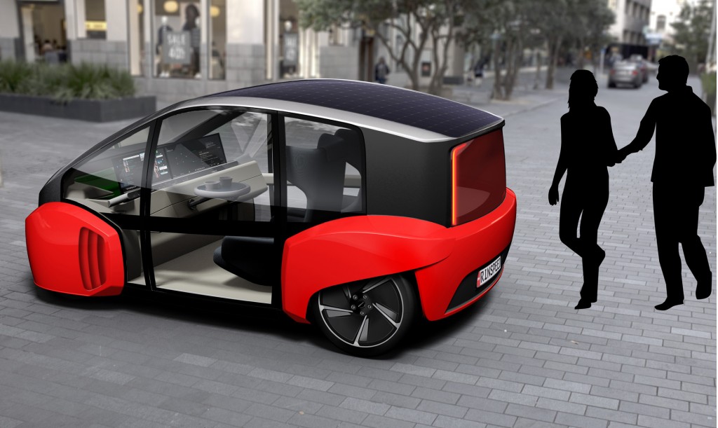 Rinspeed Oasis: Movilidad urbanita y autónoma 4