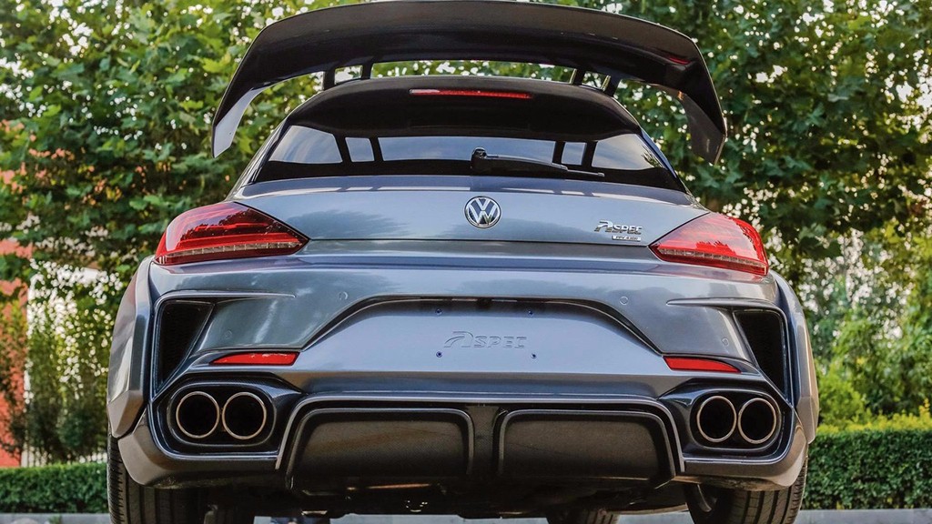 Volkswagen Scirocco R PPJ430 por Aspec: Una de las preparaciones más radicales 12