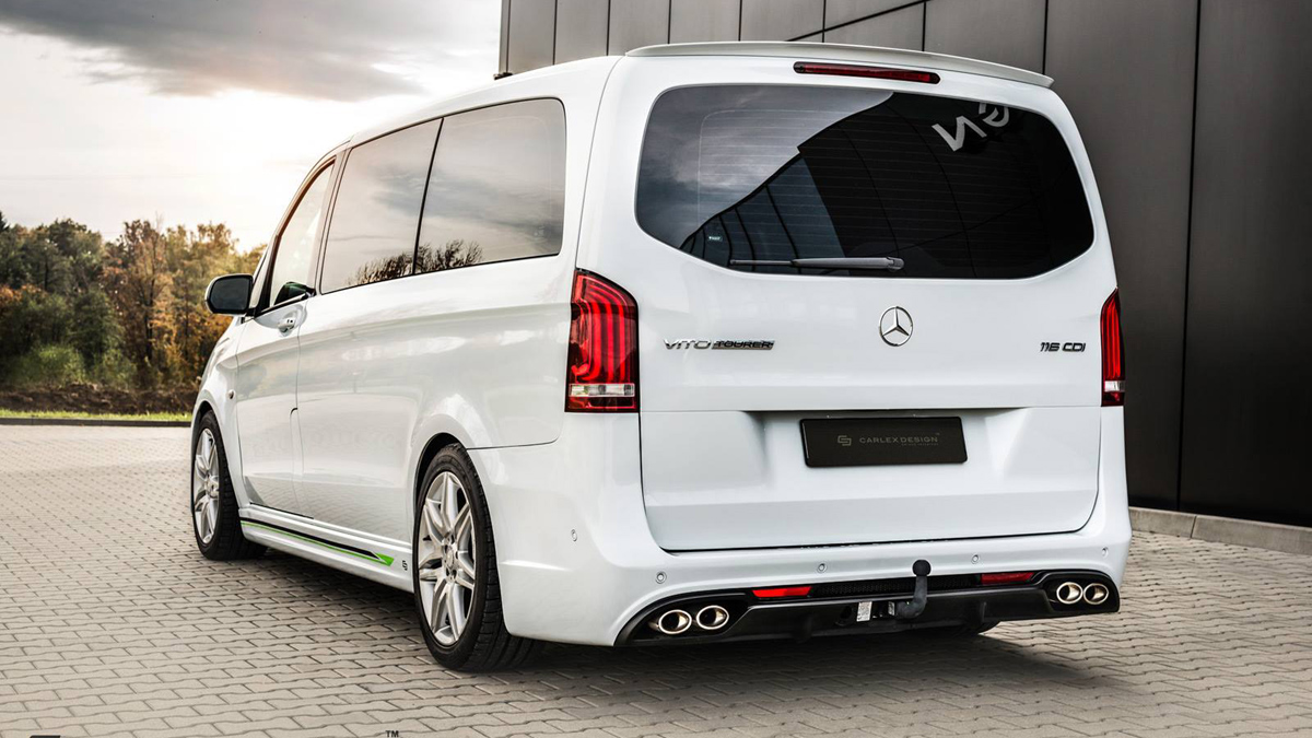 Calex Design convierte tu Mercedes Clase V en algo menos discreto 1