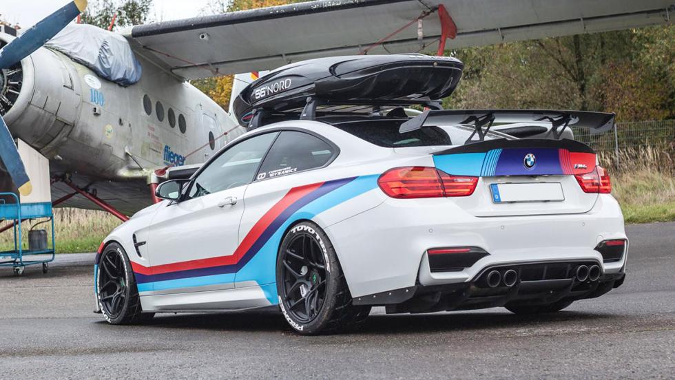 Carbonfiber Dynamics M4R: El BMW M4 de 710 CV con escape Akrapovic y cofre en el techo 5