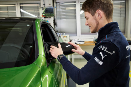 El BMW M4 M Performance de Marco Wittmann es tan llamativo como imponente