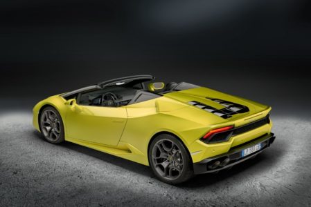 Lamborghini Huracán LP580-2 Spyder: Llega la variante que tiene el cielo como techo