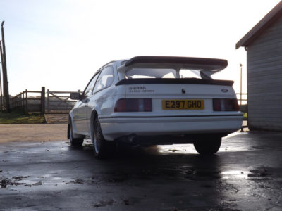 Sale a subasta un Ford Sierra Cosworth RS500: ¿Cuánto estarías dispuesto a pagar por él?