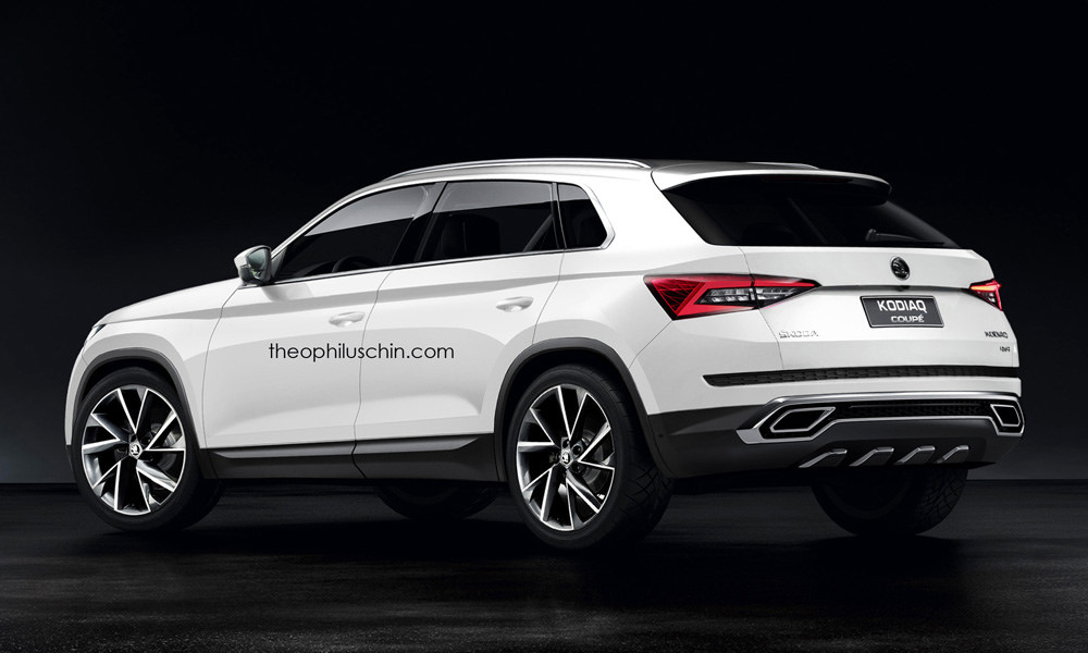 Un vistazo al Skoda Kodiaq Coupé