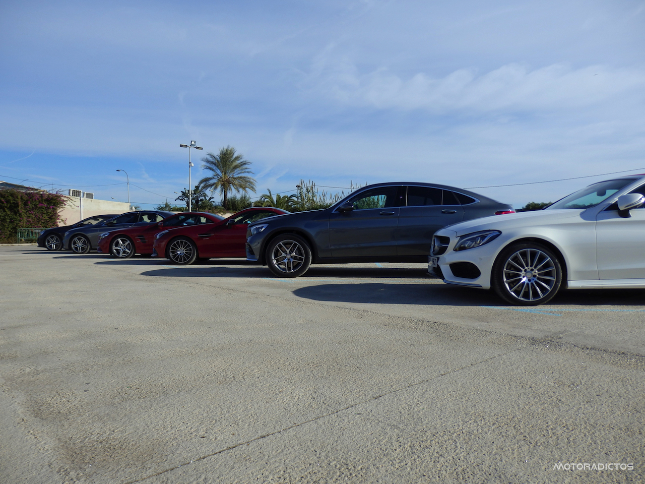 Mercedes Test Day 2016: AMG y lujo por doquier...