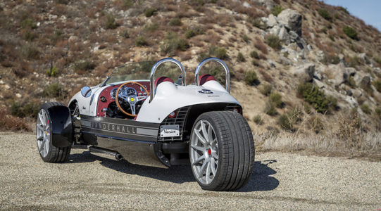 Vanderhall Venice Roadster: El roadster de tres ruedas con un peso de tan sólo 623 kilogramos