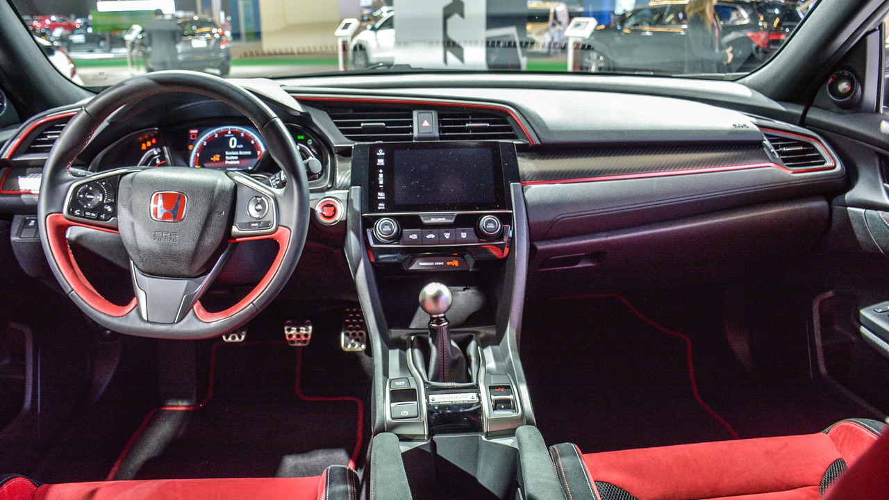 Así es el interior del nuevo Honda Civic Type R