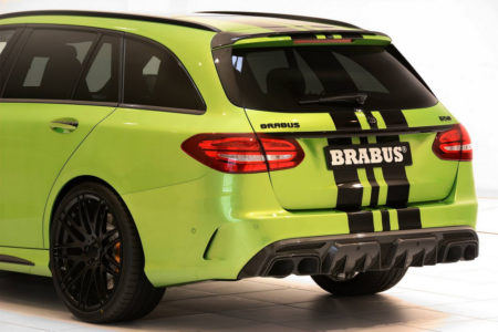 Brabus Mercedes-AMG C 63 S Estate con 650 CV: ¡Imposible pasar desapercibido con este familiar!