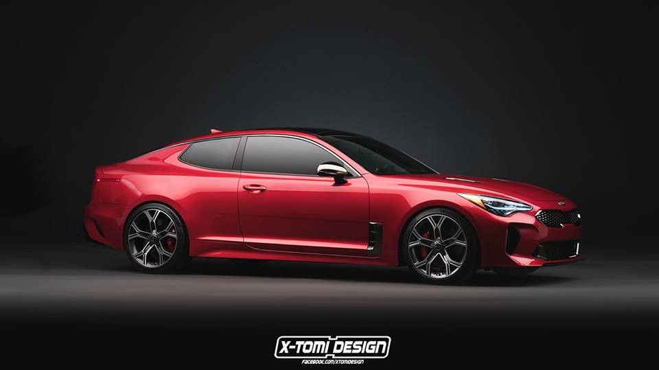 El KIA Stinger ha llegado como una berlina... ¿pero cómo sería en Coupé o shooting brake?