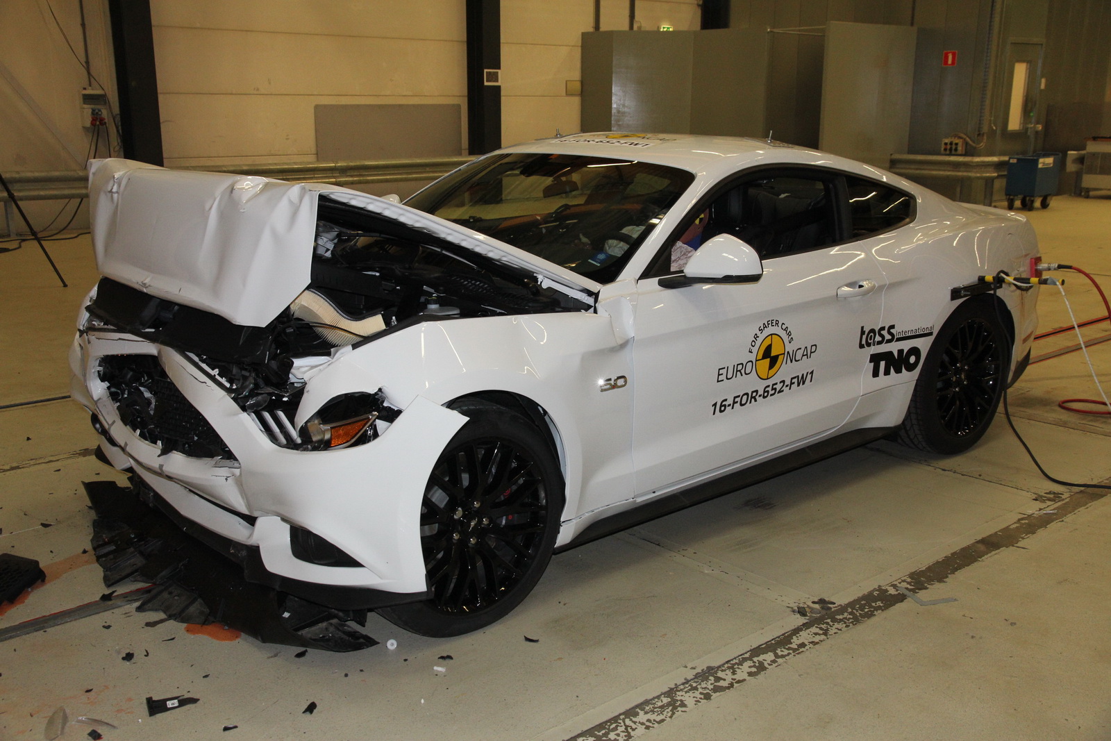 El nuevo Ford Mustang se la pega en las pruebas EuroNCAP: Ha obtenido sólo 2 estrellas, ¿por qué?