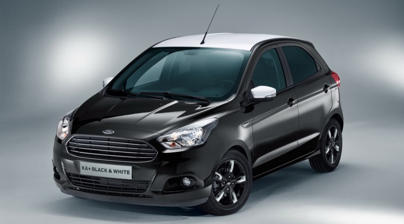 Ford Ka+ Black&White Edition: Llega la edición heredada del Ka