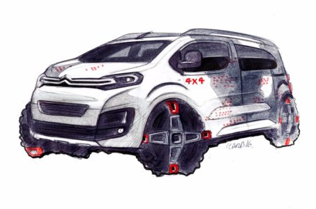 Citroën SpaceTourer 4x4  Concept: Prototipo pensado para aventureros