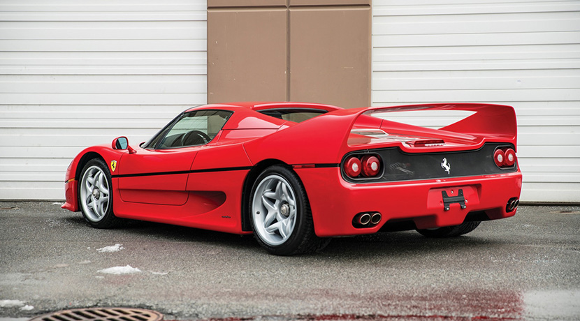 El Ferrari F50 de Mike Tyson sale a subasta: ¡Necesitarás entre 2 y 2,3 millones de euros para hacerte con él!