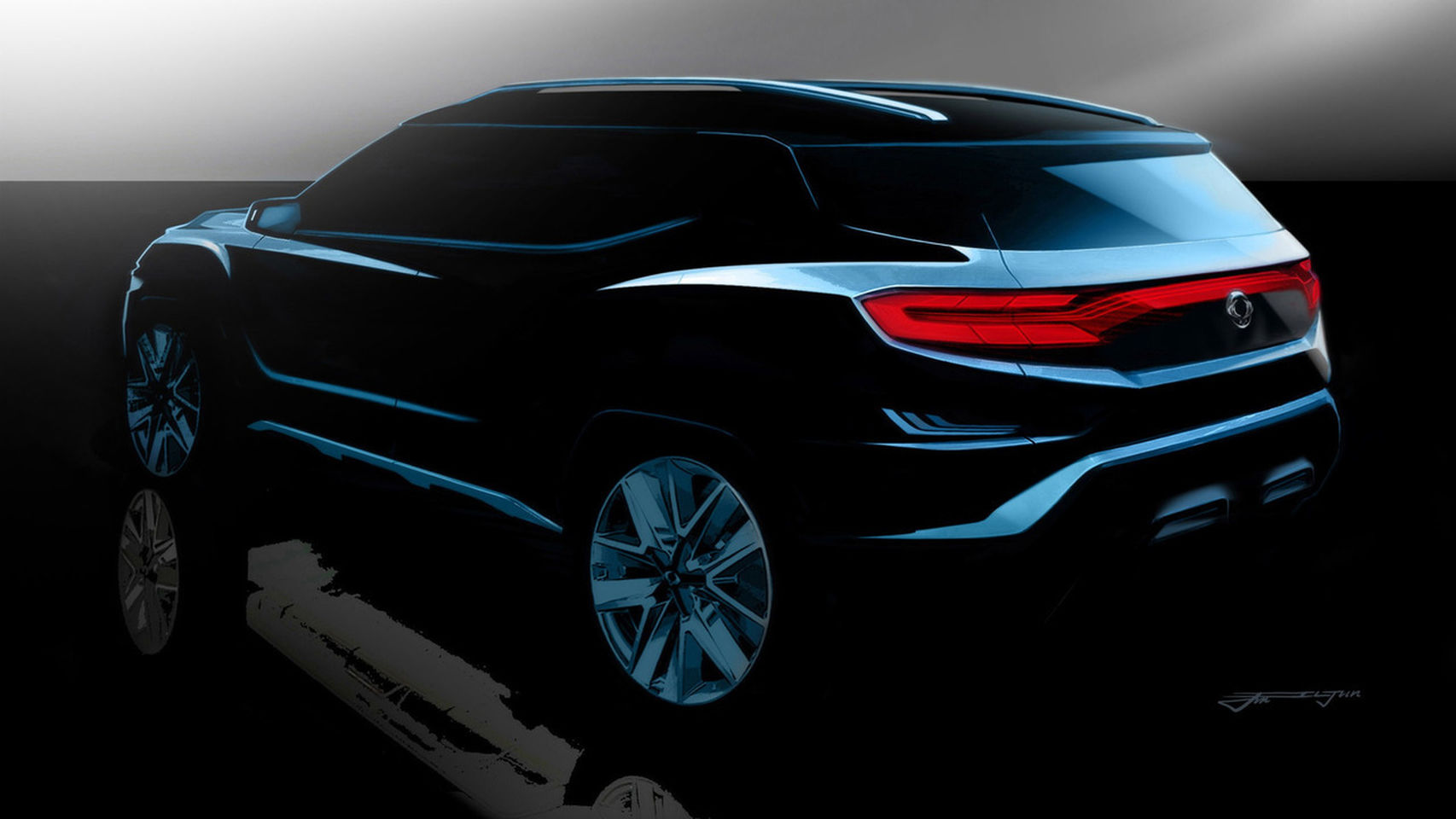 SsangYong XAVL Concept: El preludio del SUV de siete plazas que veremos en Ginebra