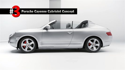 Así es el bizarro prototipo del Porsche Cayenne Cabriolet desarrollado hace 15 años