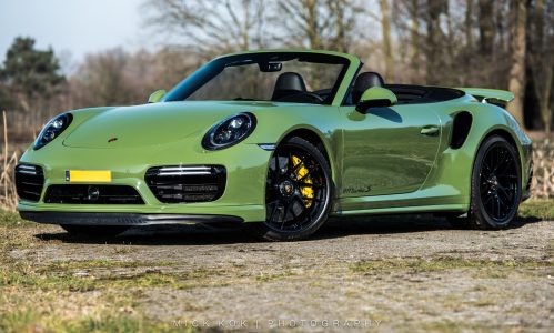 El Porsche 911 Turbo S Cabriolet de Edo Competition luce con este llamativo verde