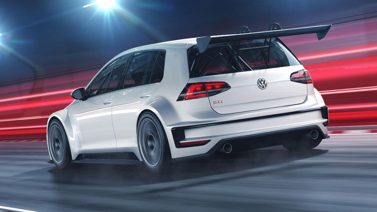 Volkswagen Golf GTI TCR 2017: El Golf de carreras más bruto