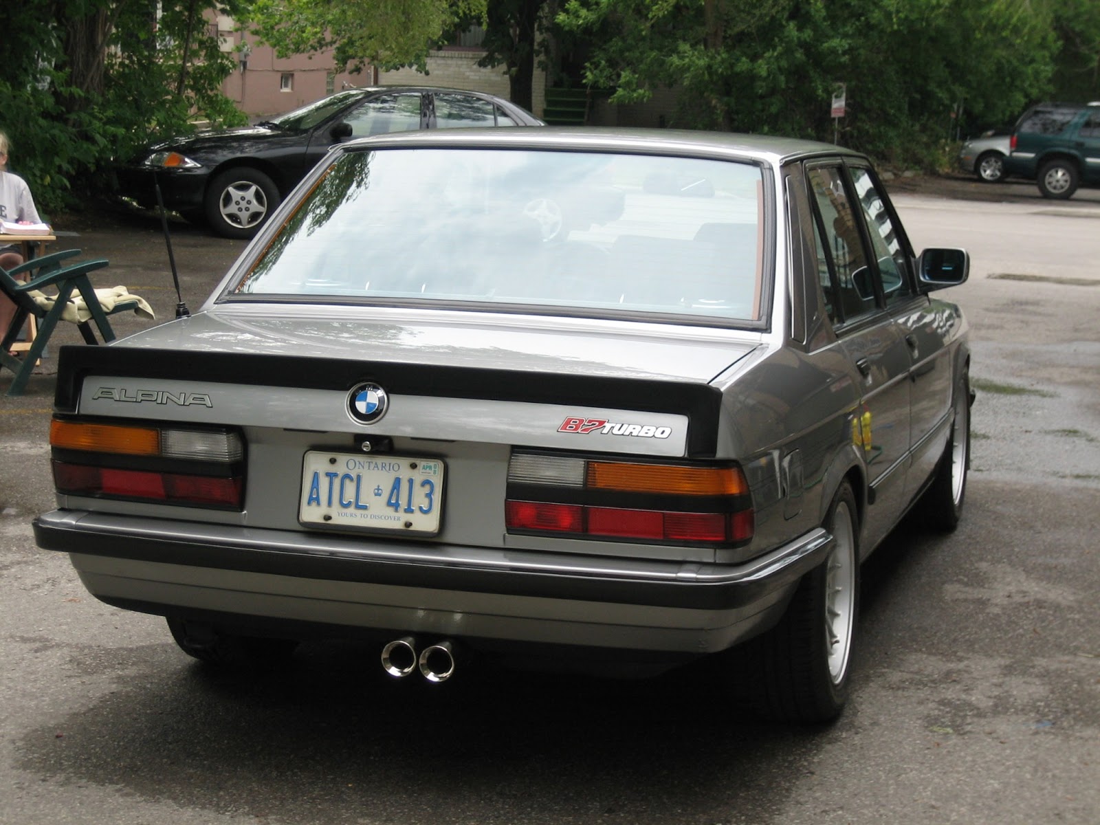 Ahora puedes hacerte con este Alpina B7 Turbo de 1986 construido sobre la base del BMW M5 E28... pero no te saldrá nada barato