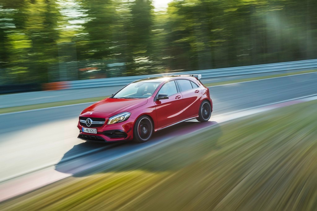 Mercedes-AMG A 45: modo "Drift" y más sorpresas por venir