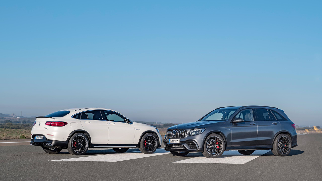 Nuevos Mercedes AMG GLC 63 y GLC 63 Coupé, V8 y 503 caballos