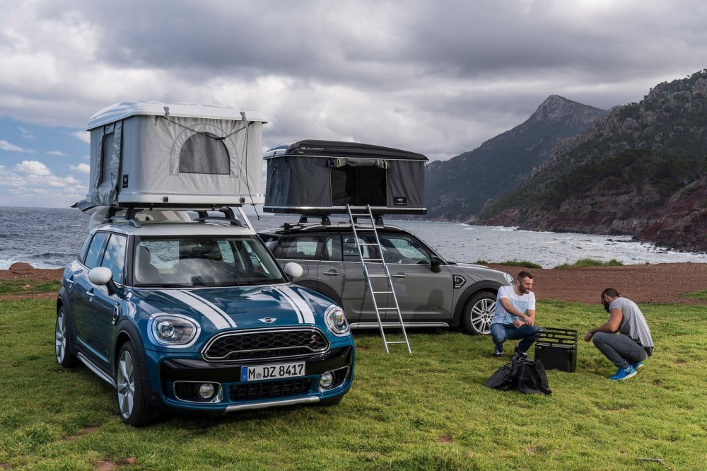 Acampar en la montaña con tu MINI Countryman nunca había estado tan fácil