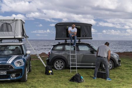 Acampar en la montaña con tu MINI Countryman nunca había estado tan fácil