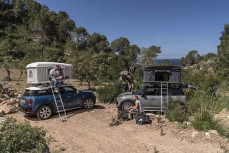 Acampar en la montaña con tu MINI Countryman nunca había estado tan fácil