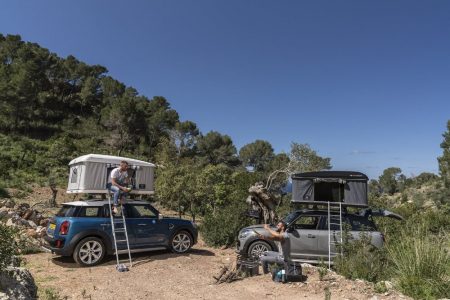 Acampar en la montaña con tu MINI Countryman nunca había estado tan fácil