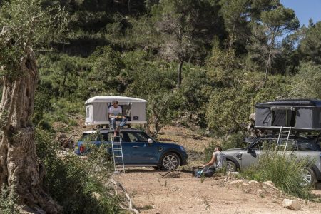 Acampar en la montaña con tu MINI Countryman nunca había estado tan fácil