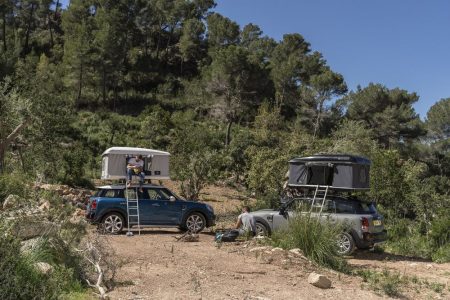 Acampar en la montaña con tu MINI Countryman nunca había estado tan fácil