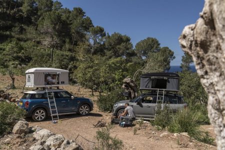 Acampar en la montaña con tu MINI Countryman nunca había estado tan fácil