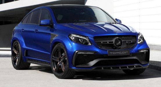 El Mercedes GLE Coupé de TopCar se viste de azul y con una estética más deportiva