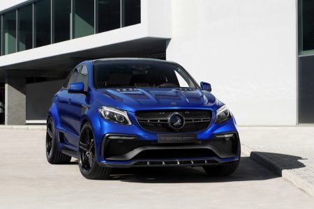 El Mercedes GLE Coupé de TopCar se viste de azul y con una estética más deportiva