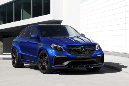 El Mercedes GLE Coupé de TopCar se viste de azul y con una estética más deportiva