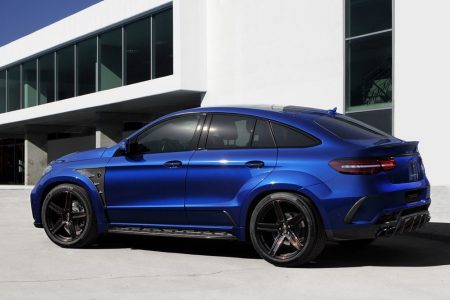 El Mercedes GLE Coupé de TopCar se viste de azul y con una estética más deportiva