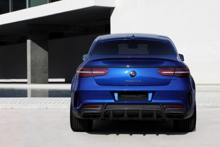 El Mercedes GLE Coupé de TopCar se viste de azul y con una estética más deportiva