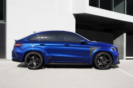 El Mercedes GLE Coupé de TopCar se viste de azul y con una estética más deportiva