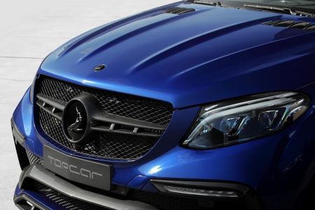 El Mercedes GLE Coupé de TopCar se viste de azul y con una estética más deportiva