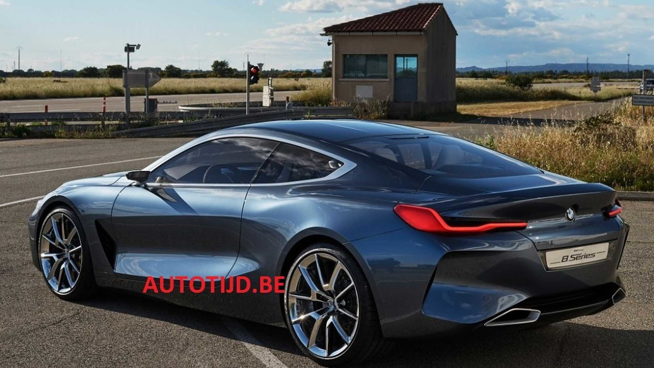 ¡Filtrado! BMW Serie 8 Concept, primeras imágenes oficiales