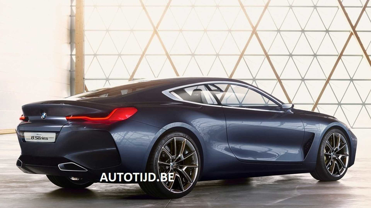 ¡Filtrado! BMW Serie 8 Concept, primeras imágenes oficiales