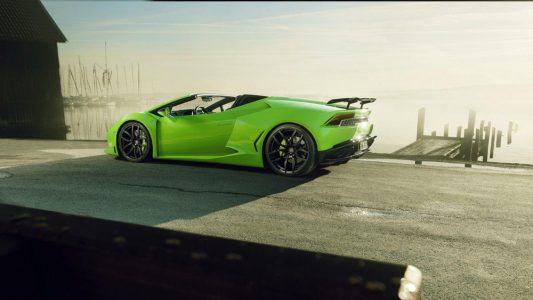 El Lamborghini Huracan Spyder de Novitec recibe un compresor para llegar a los 870 CV y ensancha su carrocería