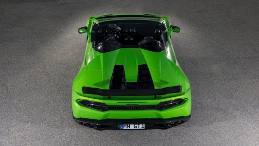 El Lamborghini Huracan Spyder de Novitec recibe un compresor para llegar a los 870 CV y ensancha su carrocería